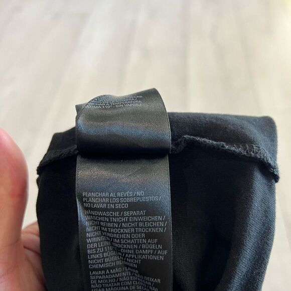 BALENCIAGA unisex black distress shirt size m - Picture 12 of 14